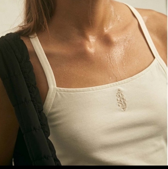 🚫SOLD🚫 NWT Free People Movement Sporty Moment Tank in Ivory, Sz M - Picture 7 of 7